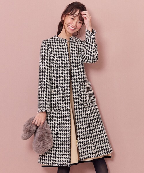 TOCCA（トッカ）の「PUZZLE ツイードコート（その他アウター）」 - WEAR