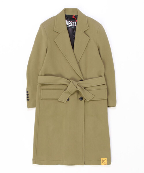 DIESEL（ディーゼル）の「レディース ロングコート ウール（チェスター