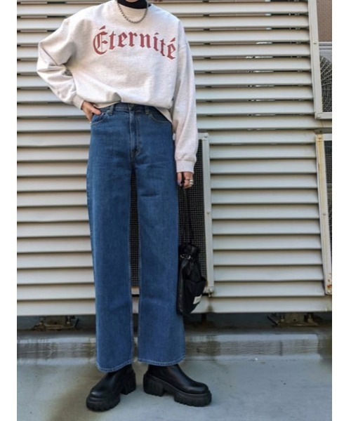 MOUSSY（マウジー）の「HW 90S STRAIGHT（デニムパンツ）」 - WEAR