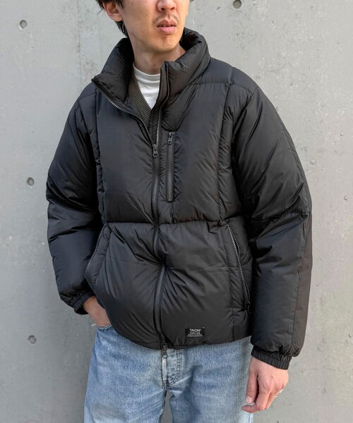 WEB限定】【TAION/タイオン】WORK W-ZIP VOLUME DOWN JACKET 25AW
