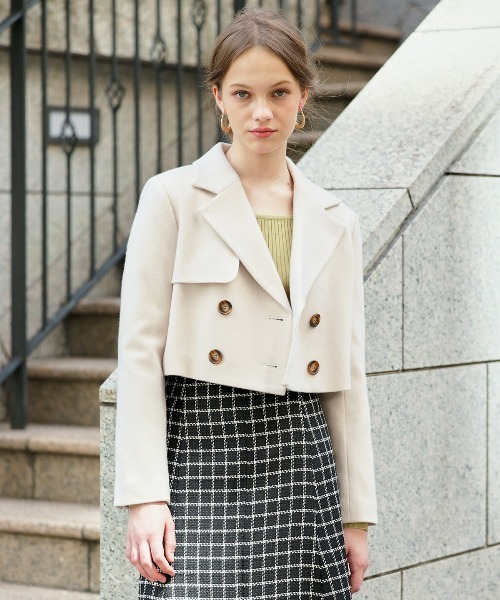 AND COUTURE（アンドクチュール）の「ウールメルトンショート