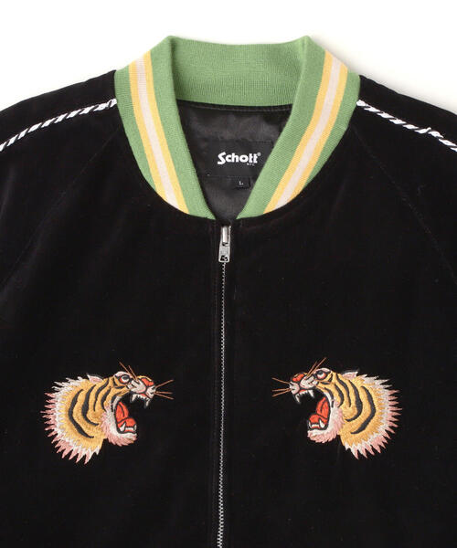 schott（ショット）の「Schott/ショット/SOUVENIR JACKET 顔虎