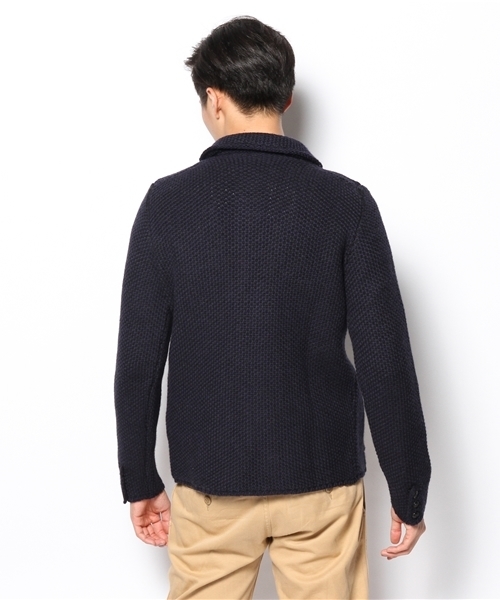 BEAMS F（ビームスエフ）の「DRUMOHR / 3ゲージニットジャケット