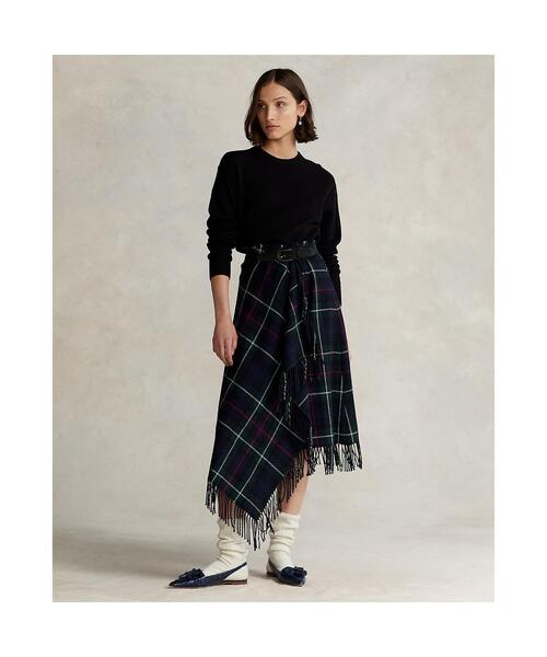 POLO RALPH LAUREN（ポロ ラルフ ローレン）の「プラッド フリンジ