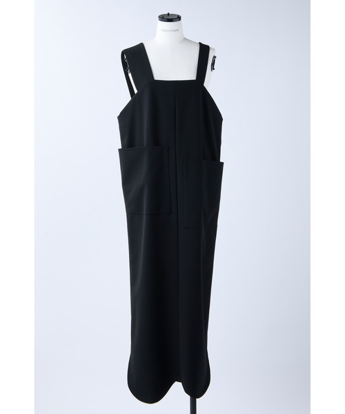 イージーケア ストレートジャンパースカート（サロペット