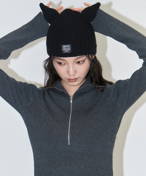 セール】【BASICKS/ベーシックス】Devil Beanie/デビルビーニー