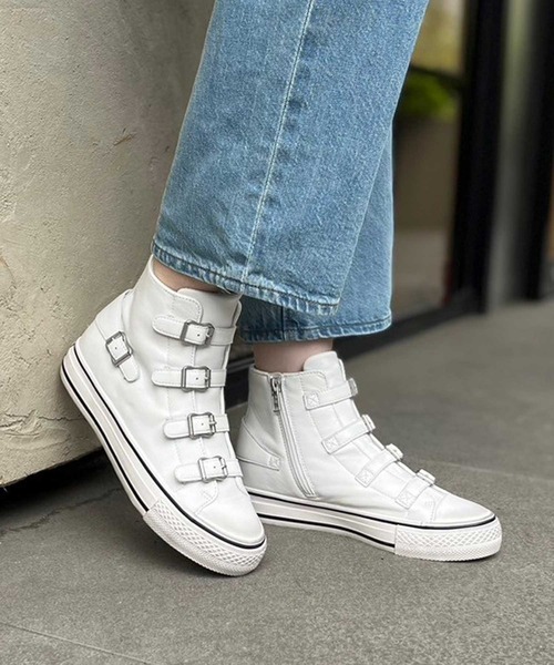 ASH/アッシュ【VIRGIN】ベルトハイカットスニーカー インヒール ロック