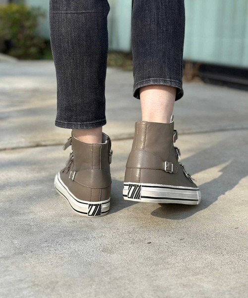 ASH/アッシュ【VIRGIN】ベルトハイカットスニーカー インヒール ロック