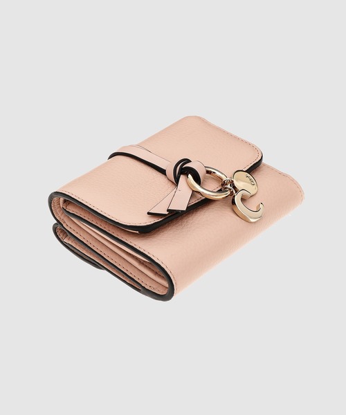 Chloe（クロエ）の「「Alphabet」/ スモールトリフォールドウォレット