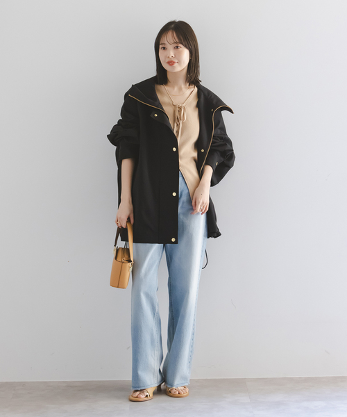 ハイツイストダブルクロスフーディブルゾン（その他アウター）｜NOBLE