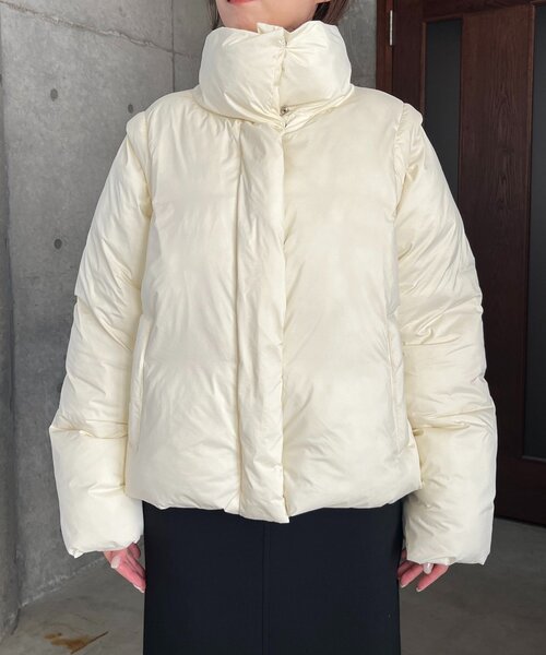 CAPRICIEUX LE'MAGE（カプリシューレマージュ）の「2WAY中綿パフ