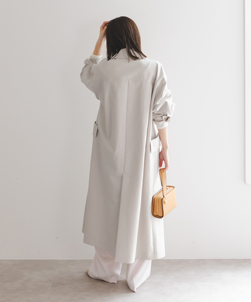 Noble（ノーブル）の「コットンダブルクロスロングコート（チェスター