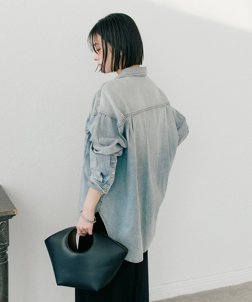 RIVE DROITE（リヴドロワ）の「MONN.:./ビッグデニムシャツ（シャツ