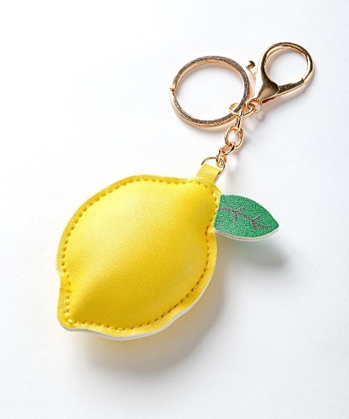 フルーツモチーフチャーム さくらんぼ チェリー レモン れもん 檸檬