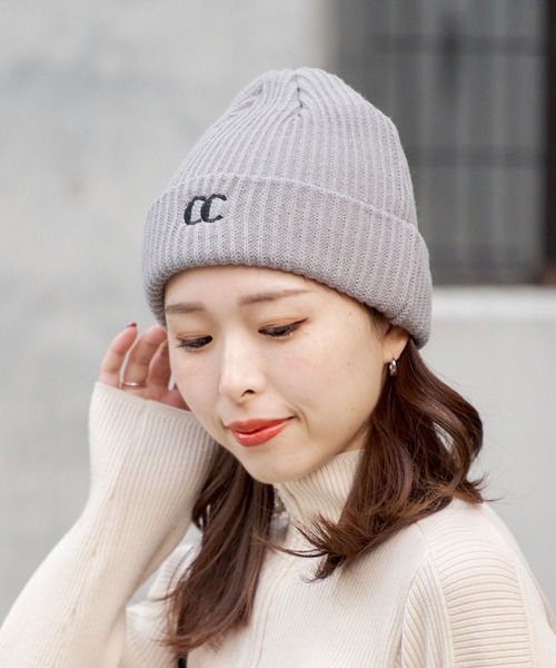 Chico（チコ）の「刺繍入りニット帽（ニットキャップ/ビーニー）」 - WEAR