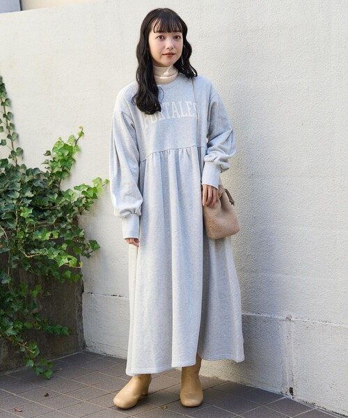 FREAK'S STORE（フリークスストア）の「ウエスト切替裏起毛ワンピース