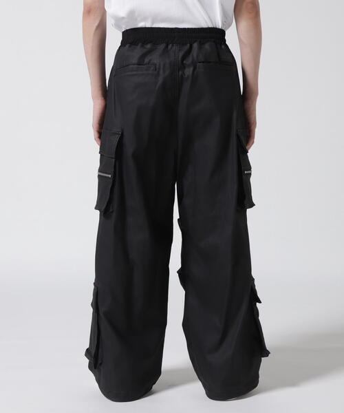 DankeSchon/ダンケシェーン/PREMIUM COATING WIDE POCKET PANTS