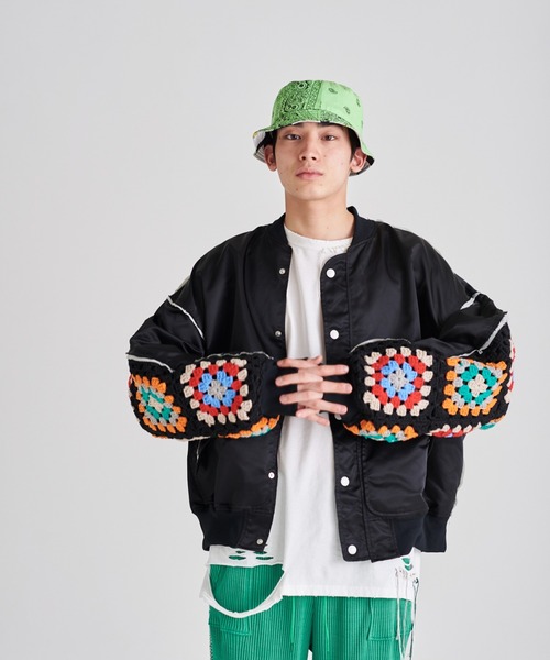 DISCOVERED（ディスカバード）の「DISCOVERED KNIT SLEEVE MA-1