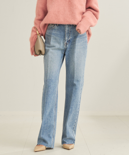 plage（プラージュ）の「R'IAM スラックスDENIM（デニムパンツ）」 - WEAR