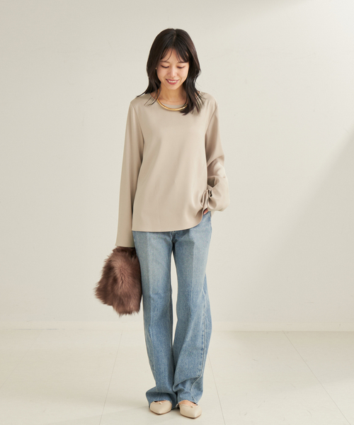 24年 美品 PLAGE R'IAM スラックス DENIM 定価2.5 plage（プラージュ