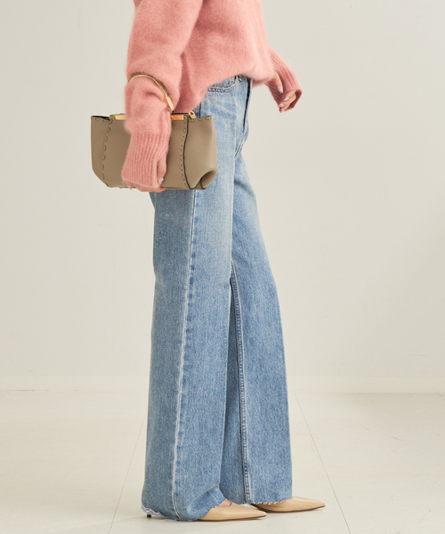 plage（プラージュ）の「R'IAM スラックスDENIM（デニムパンツ）」 - WEAR