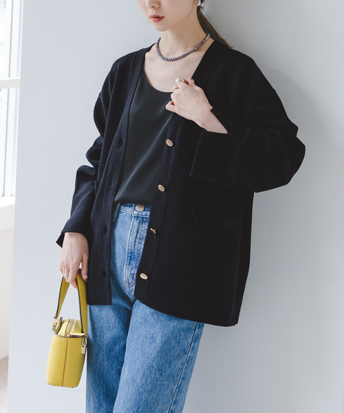 セール】接結ジャケットライクカーディガン（カーディガン/ボレロ