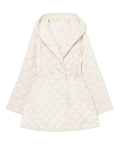 ANAYI（アナイ）の「キルティングフードコート（その他アウター）」 - WEAR