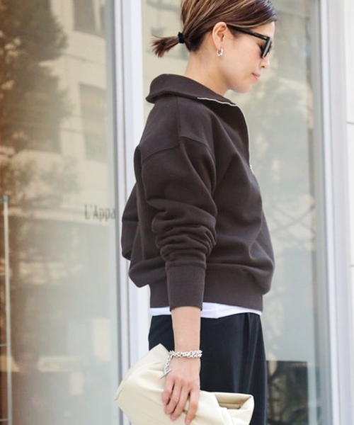 CELERI（セルリ）の「【CELERI/セルリ】ハーフジップ スウェット