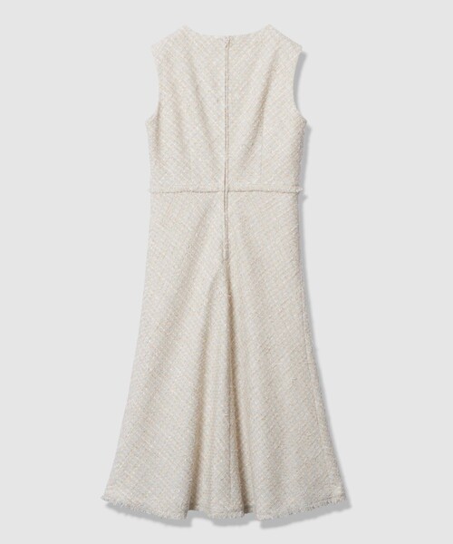 Eternal Line 2026】ミックスツイードノースリーブ ワンピース
