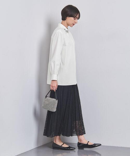 UNITED ARROWS（ユナイテッドアローズ）の「ビジュー シャツブラウス