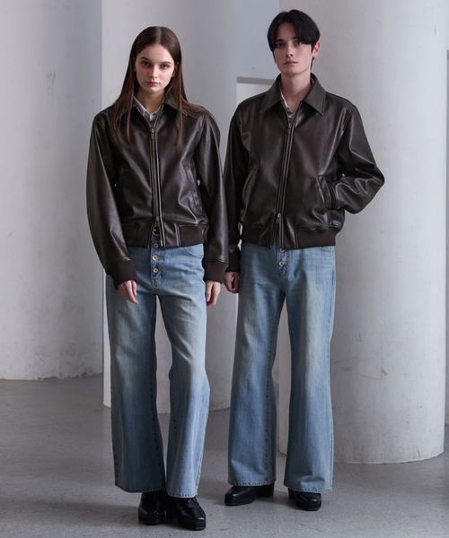 CLEL（クレイル）の「【CLEL】Deep Texture Blouson / ディープ