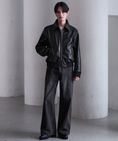 CLEL】Deep Texture Blouson / ディープテクスチャーブルゾン