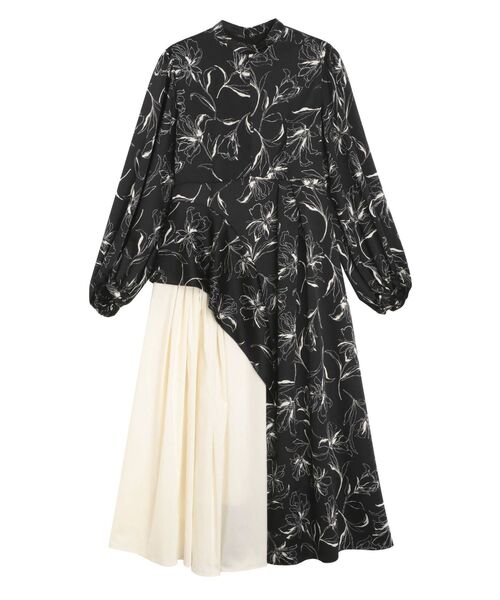 ELENDEEK（エレンディーク）の「サイドラッフルギャザーワンピース