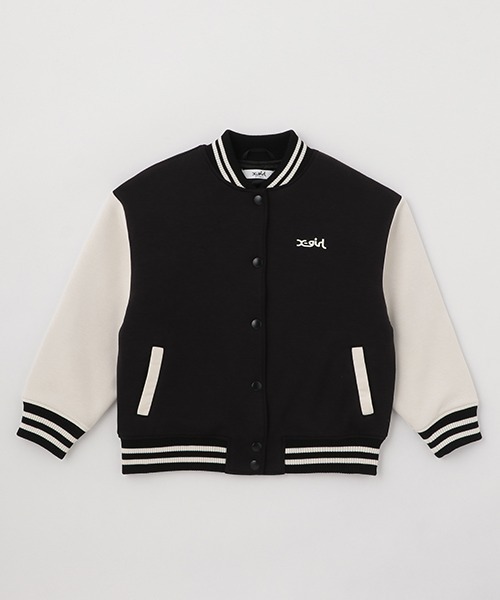 X-girl Stages（エックスガールステージス）の「スタジャン（ブルゾン