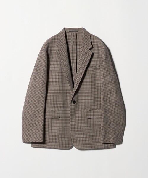 セール】＜UNITED ARROWS & SONS＞ WOOL CHECK BOXY 2B JACKET