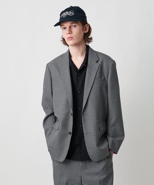 セール】＜UNITED ARROWS & SONS＞ WOOL CHECK BOXY 2B JACKET