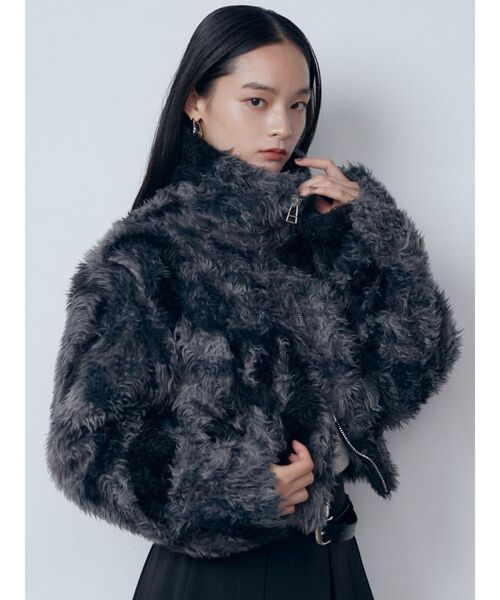 セール】シングルミニボアブルゾン（ブルゾン）｜EMODA（エモダ）の