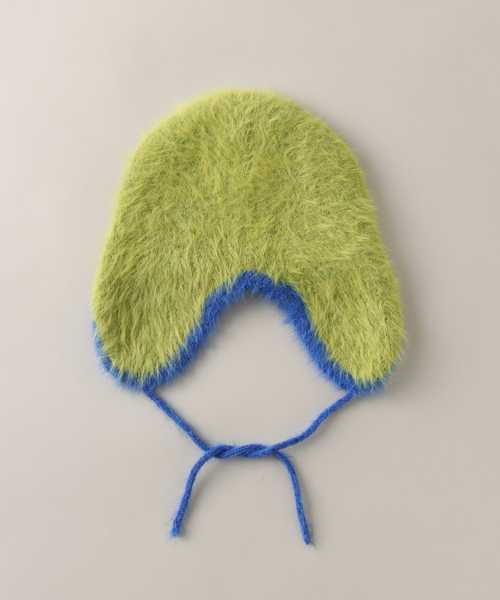 セール】【irojikake/イロジカケ】 FLUFFY FLIGHT CAP IG24AWHT18GN