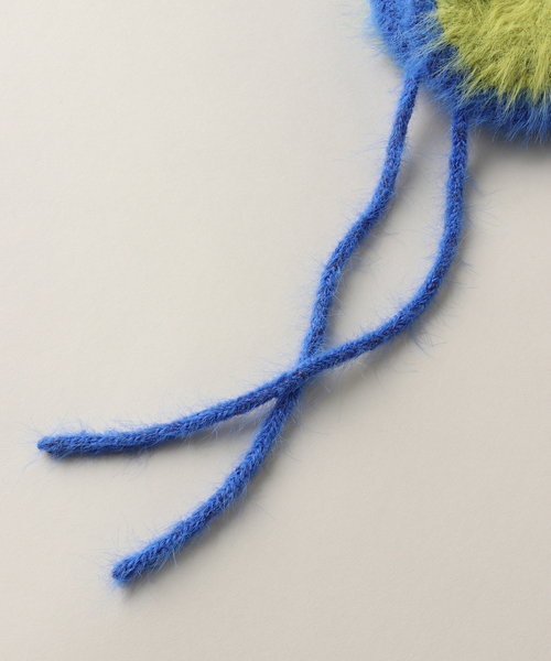 セール】【irojikake/イロジカケ】 FLUFFY FLIGHT CAP IG24AWHT18GN