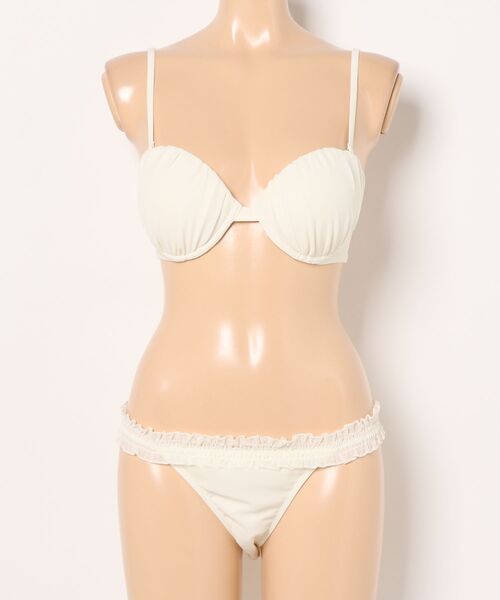 シャーリングビスチェ ビキニセット（水着）｜RAVIJOUR（ラヴィ