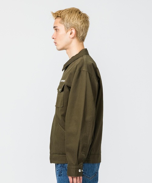 XLARGE（エクストララージ）の「EMBROIDERY SLAMMED CAR WORK JACKET