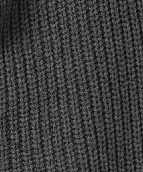 HYKE（ハイク）の「＜HYKE（ハイク）＞リブ スリーブ □□□☆（ニット