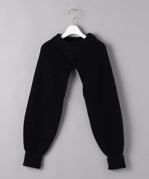 HYKE（ハイク）の「＜HYKE（ハイク）＞リブ スリーブ □□□☆（ニット