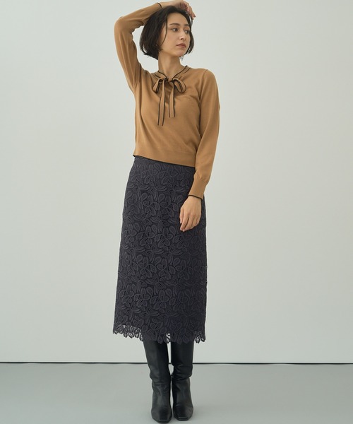 ANAYI（アナイ）の「グリッターラインボウ プルオーバー（ニット