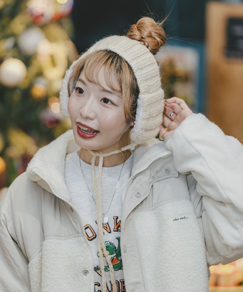 セール】オリジナルニットイヤーマフラー（イヤーマフ）｜niko and