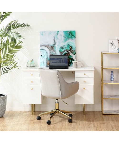 エルドラド デスクチェア グレー（家具）｜Francfranc（フランフラン