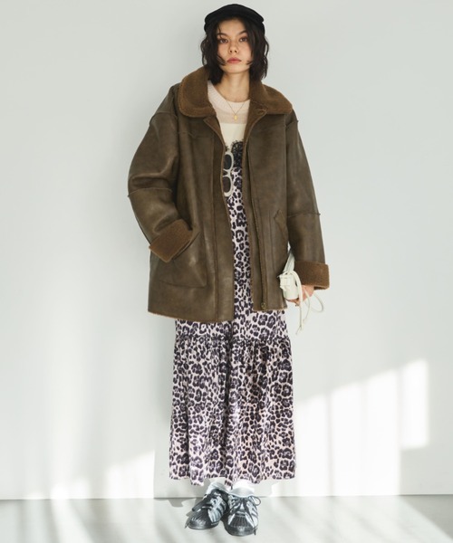 ZOZO限定】BOA REVERSIBLE MOUTON JACKET/ボアリバーシブルムートン