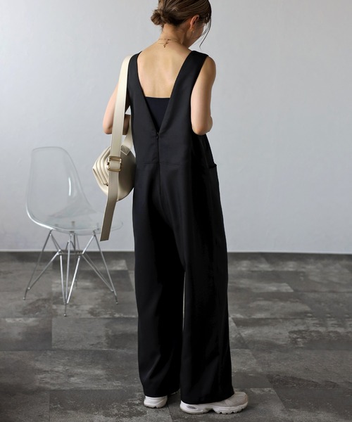 セール】バックオープン切り替えオールインワン（つなぎ