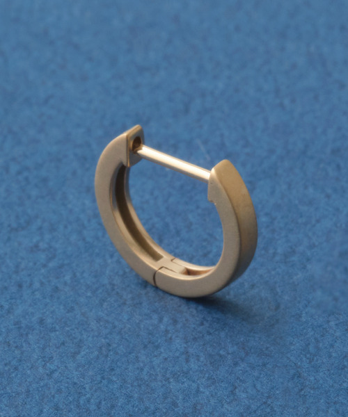 シリーズ累計販売 2000点突破！】【K10】ストレートフープピアス/片耳