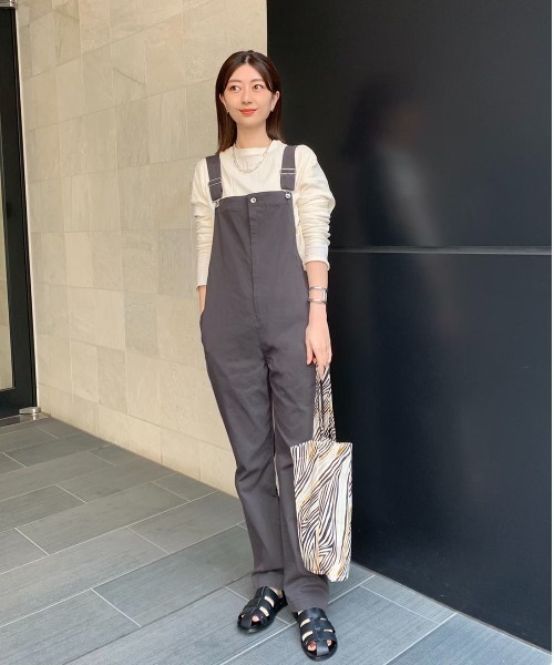 セール】コットンスリムサロペット（サロペット/オーバーオール